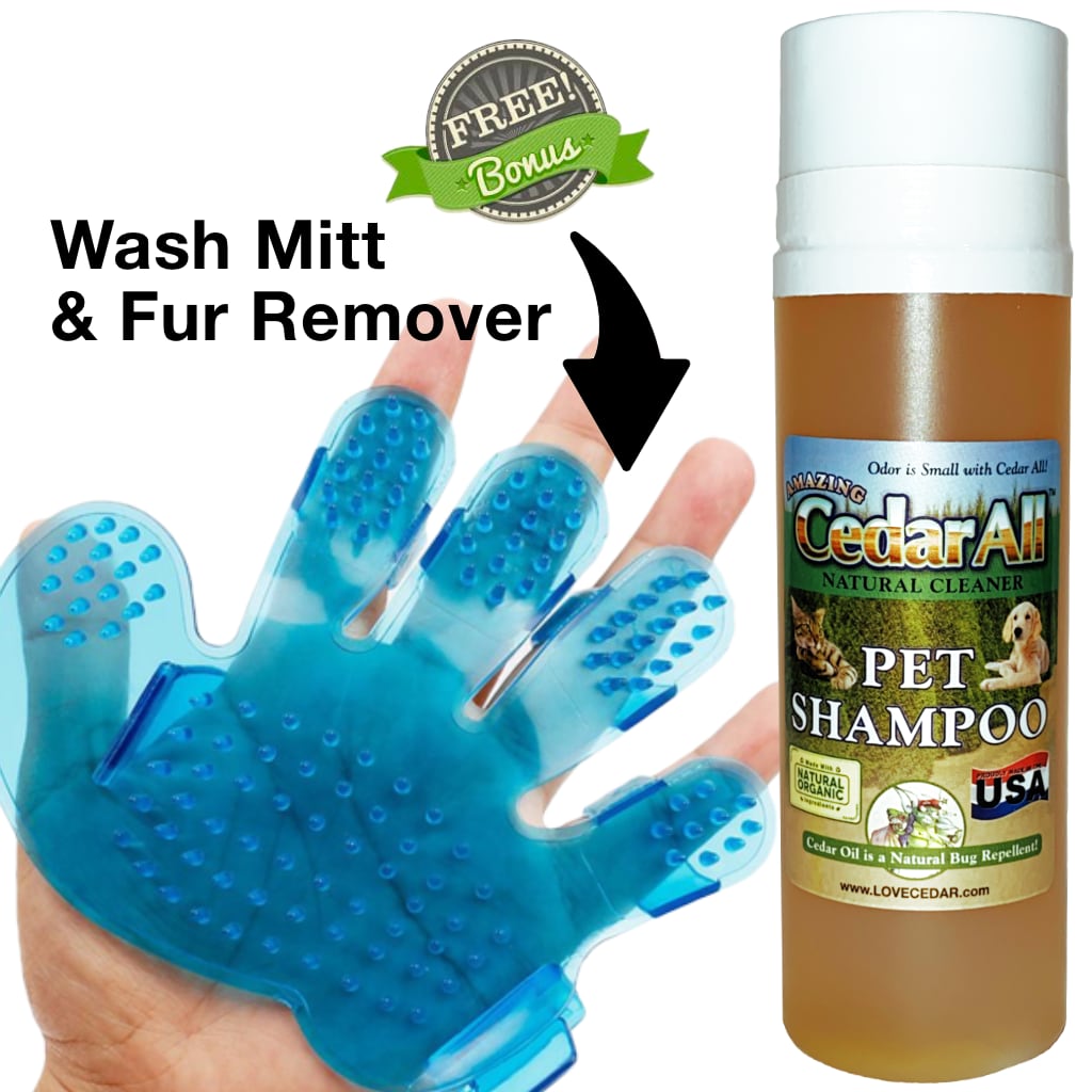 Amazing Cedar™ Pet Shampoo The Best Dog Shampoo & Cat Shampoo Anti Itch Flea Shampoo for Dogs